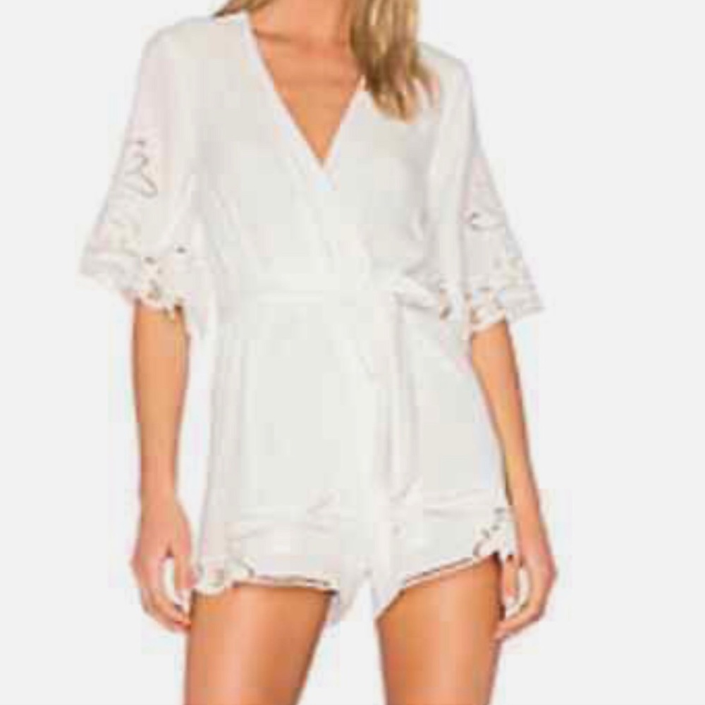 Lovers & Friends White Romper small